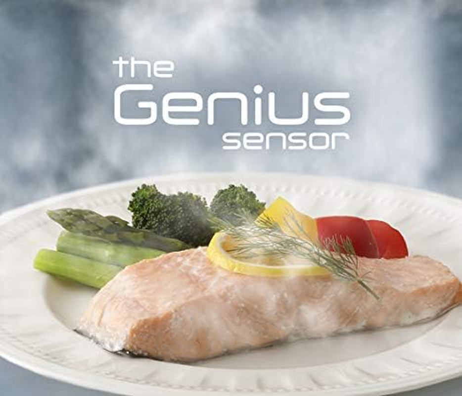 Panasonic 44L 1100W Cyclonic Inverter Microwave Oven, Stainless Steel (NN-SD79LSQPQ), Stainless Steel & Black image number 2