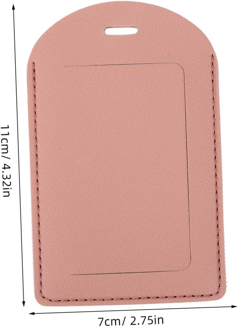 FRCOLOR 8Pcs Leather Luggage Tags Travel Tag Suitcase for Suitcases Flipping Lid Privacy Protection image number 4