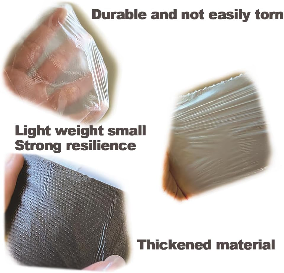 Mini Trash Bags (0.8 Gal) &ndash; Perfect for Car, Home & Office. Portable Disposable Waste Bags Fit Small Trash Cans &ndash; Essential Car Accessory for On-The-Go Cleanliness (6, Black) image number 5