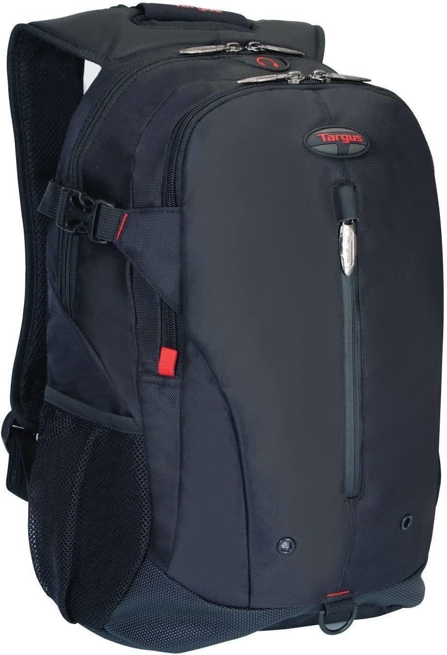 Targus AU TSB226AU Terra Backpack for Laptop, Black/Red