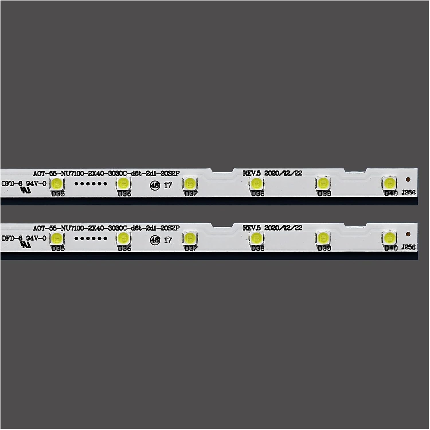 For Sam-Sung UE55NU7100 UE55NU7105 55NU7100 BN96-45913A 46033A STS550AU9 UE55NU7170 UE55NU7300 UE55NU7400 LED Backlight Strip(2) image number 3