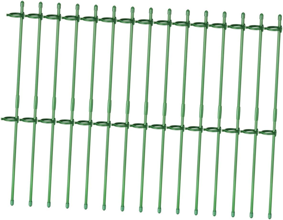 Plant Support Stakes for Flower Plants Adjustable Clamps and Connecting Tubes image number 6