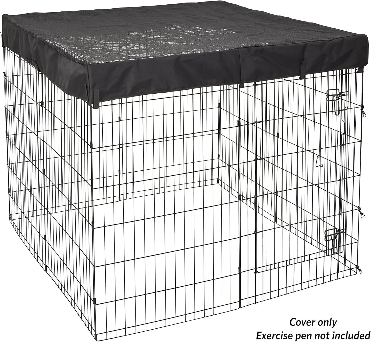 Midwest Homes for Pets Square Exercise Pen Fabric Mesh Top image number 2