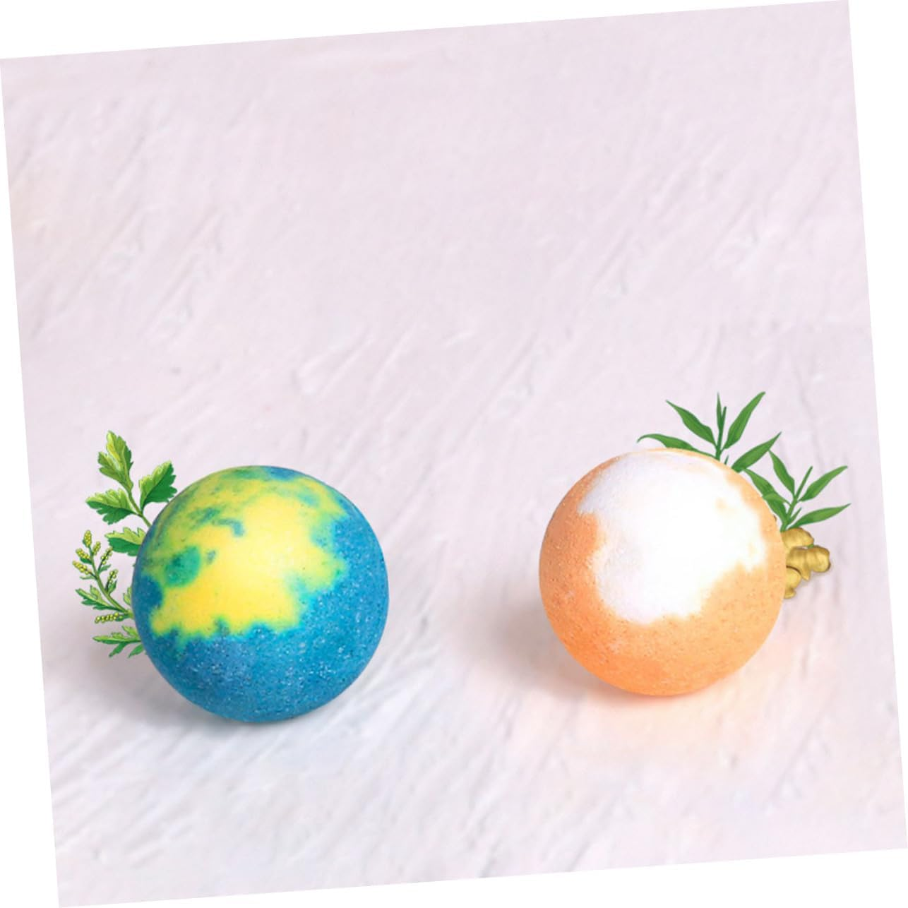 Beavorty 6Pcs Essential Oil Balls for Foot Bath Salt Balls for Home Bathing and Relaxation image number 4