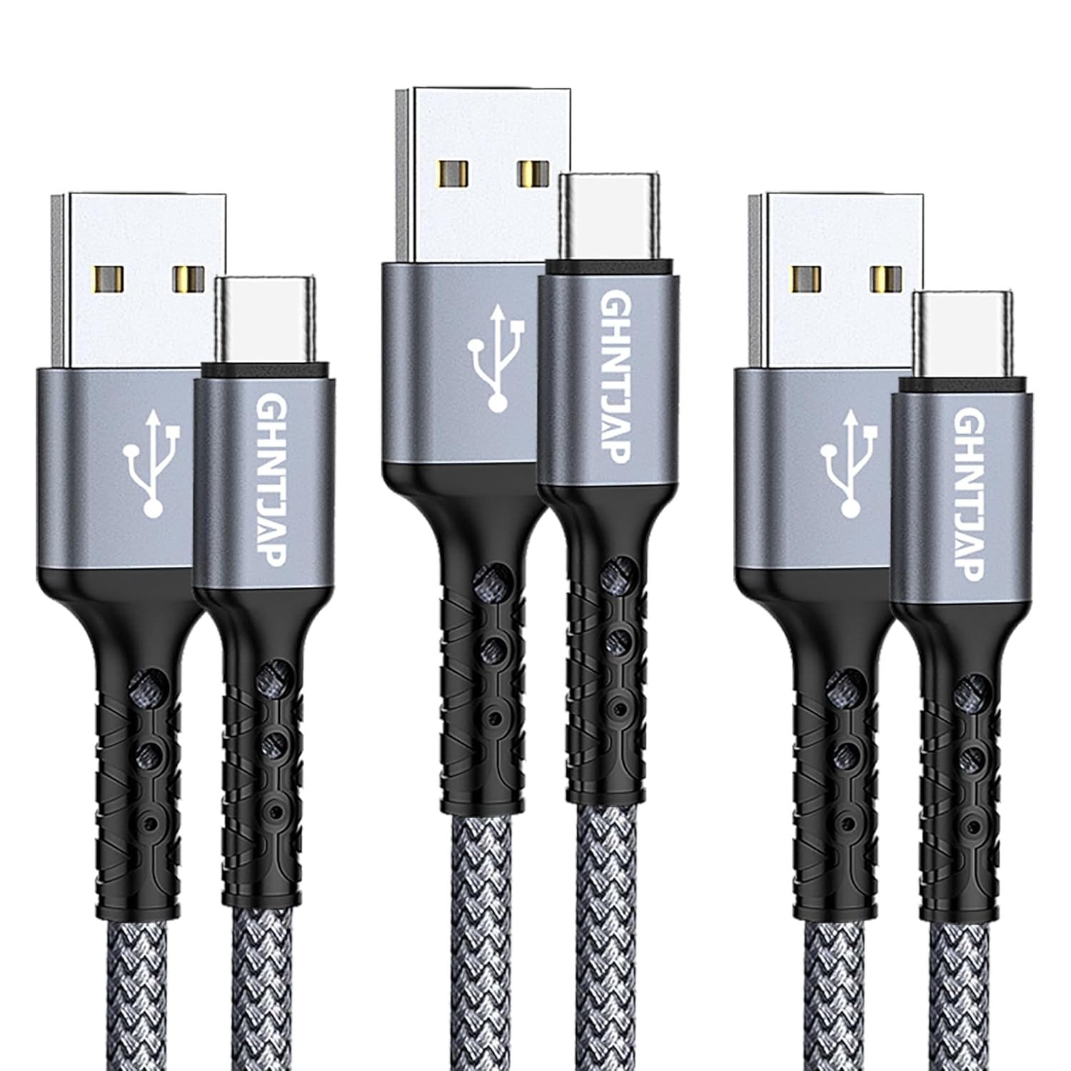 USB to USB C Cable 1M,3 Pack,Usb a to USB C Charger Cord,Usb Type C Cable 3A Fast Charging Compatible with Iphone16,Galaxy,Pixel,Lg image number 2