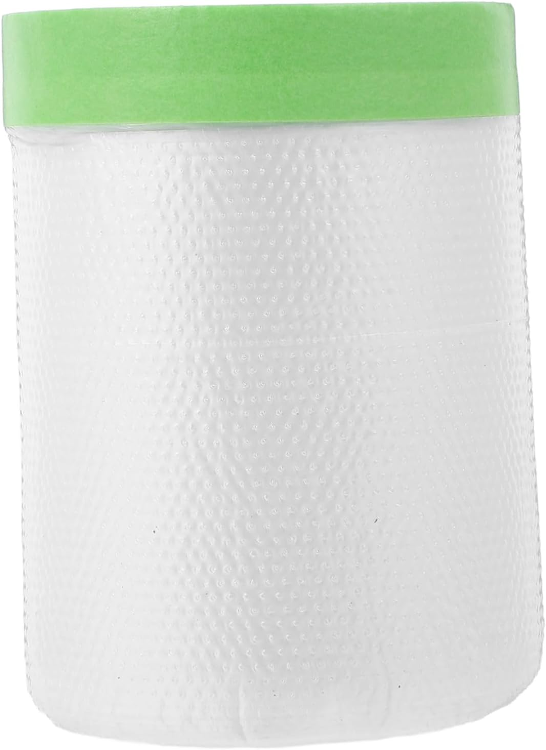 Pre-Taped Weak Adhesion Masking Film 55Cm X 20M for Painting and Dust Protection, Plastic Protective Film and Cover for Automotive Masking, Wall and Furniture Painting Protection image number 1