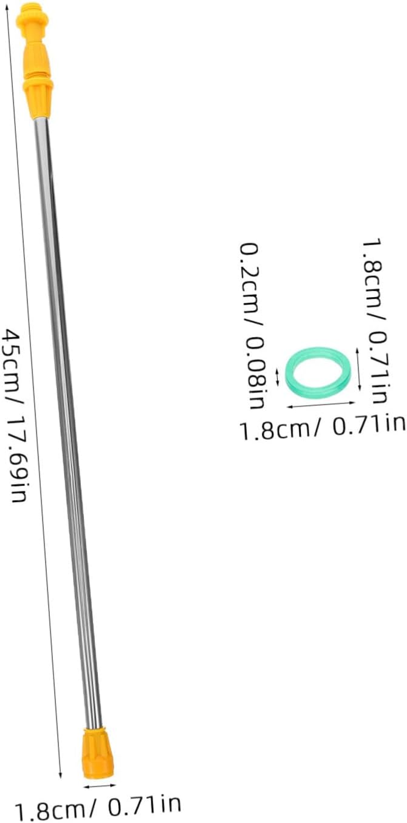 POPETPOP 1Set Gardening Sprayer Rod Extendable Sprayer Pole for Efficient Spraying Orchards and Gardens Leak Design Includes Gaskets and Nozzles image number 3