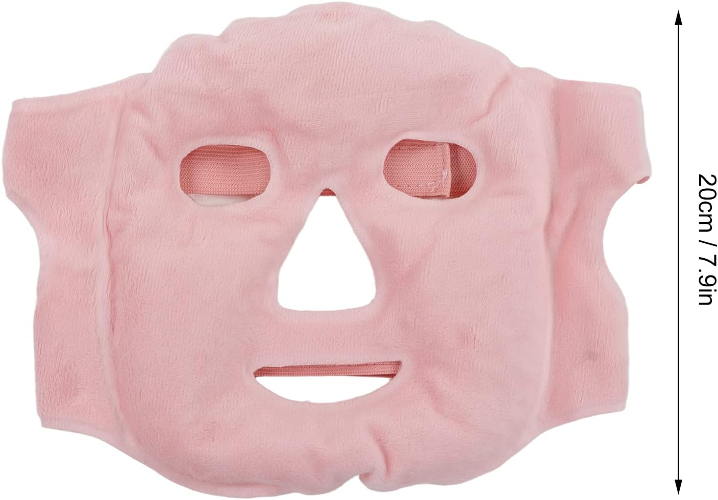 Face Ice Pack Ice Pack for Face Cold Face Mask Cold Face Eye Mask Ice Pack Reduce Face Puff Gel Beads Hot Heat Cold Compress Pack Face for Reusable for Post Laser Care (R&oacute;żowy)