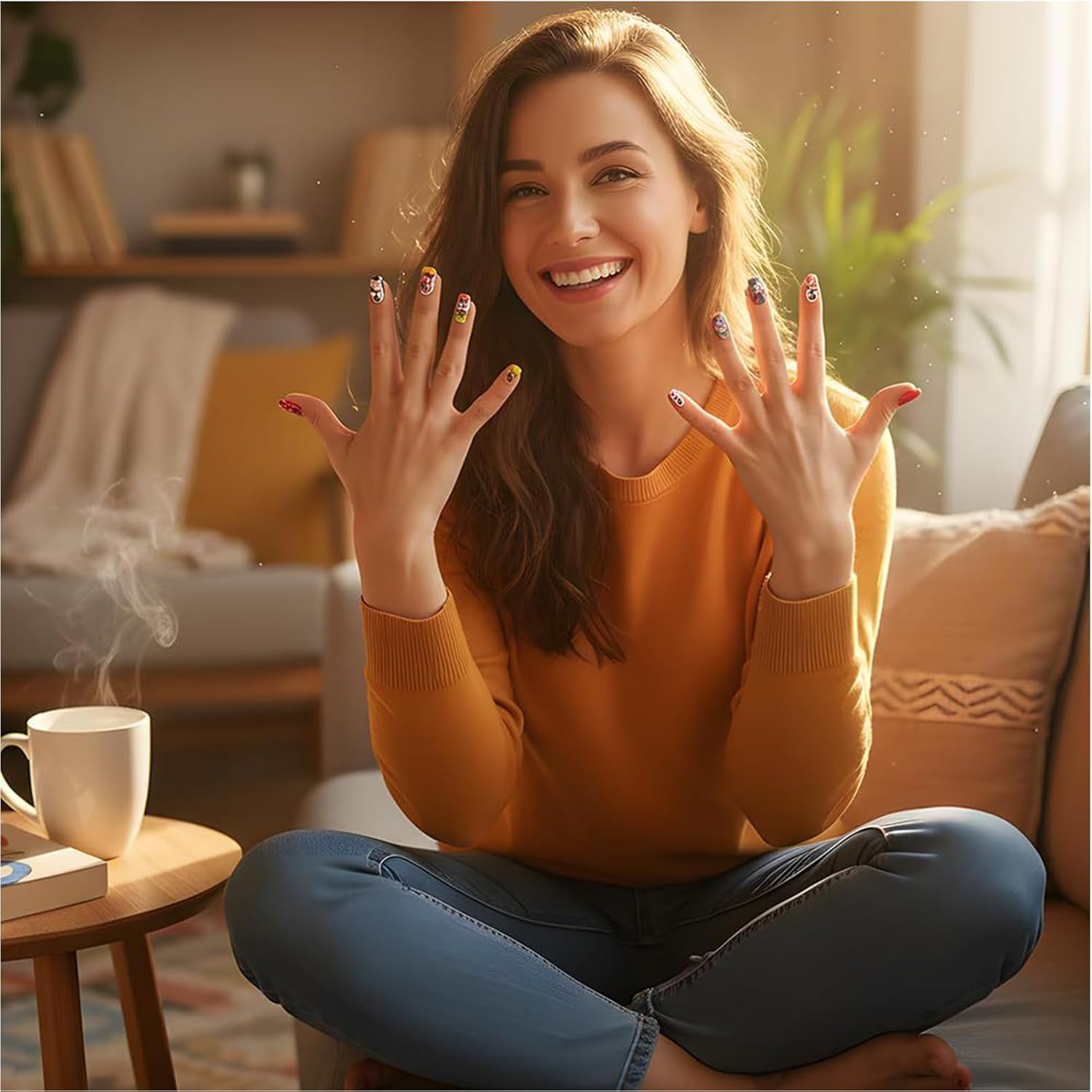 24 Colors Nail Drawing Pens Set, Waterproof Manicure Art Painting Markers, Nails Polish Art Design Manicure Tools for Women Girls Beginners & Nail Technician - 18 Colors image number 6