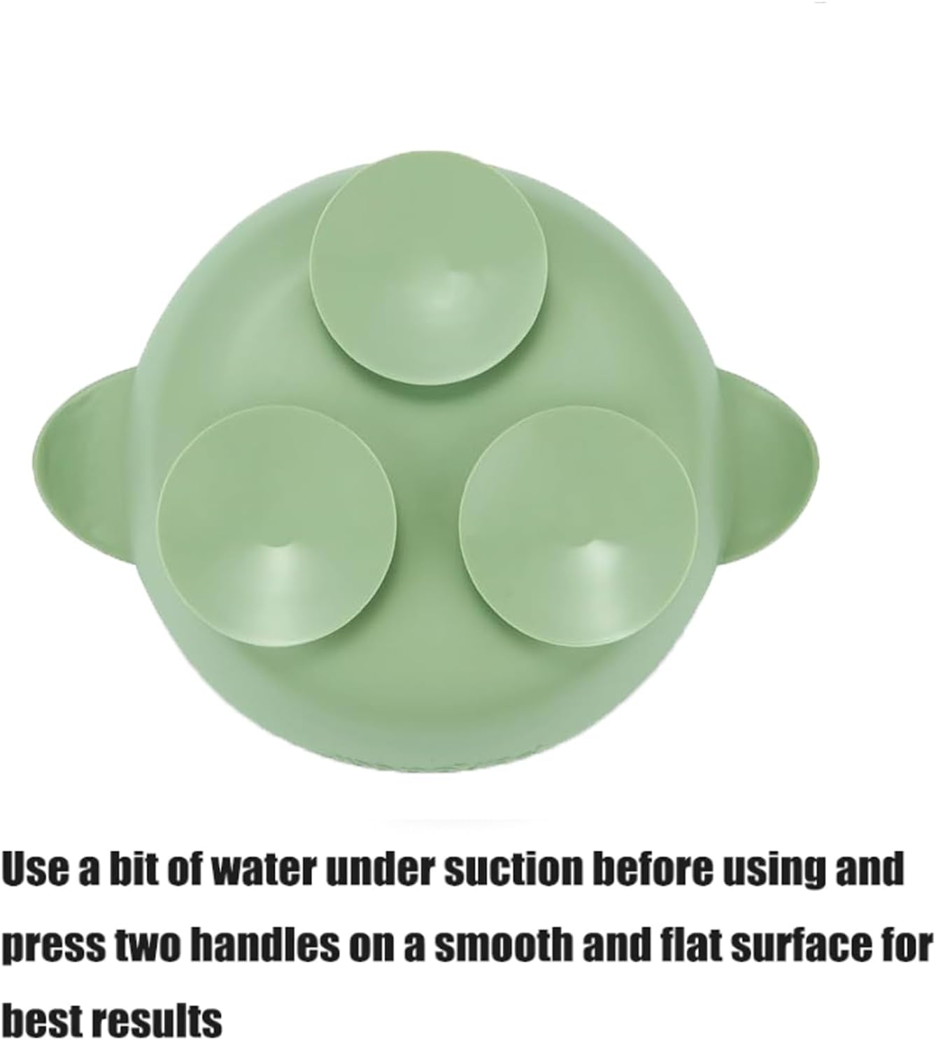 Pandaear 2 Pack Stainless Steel Toddler Bowls with Suction and 2 Spoons 2 Forks, Pink Green image number 3