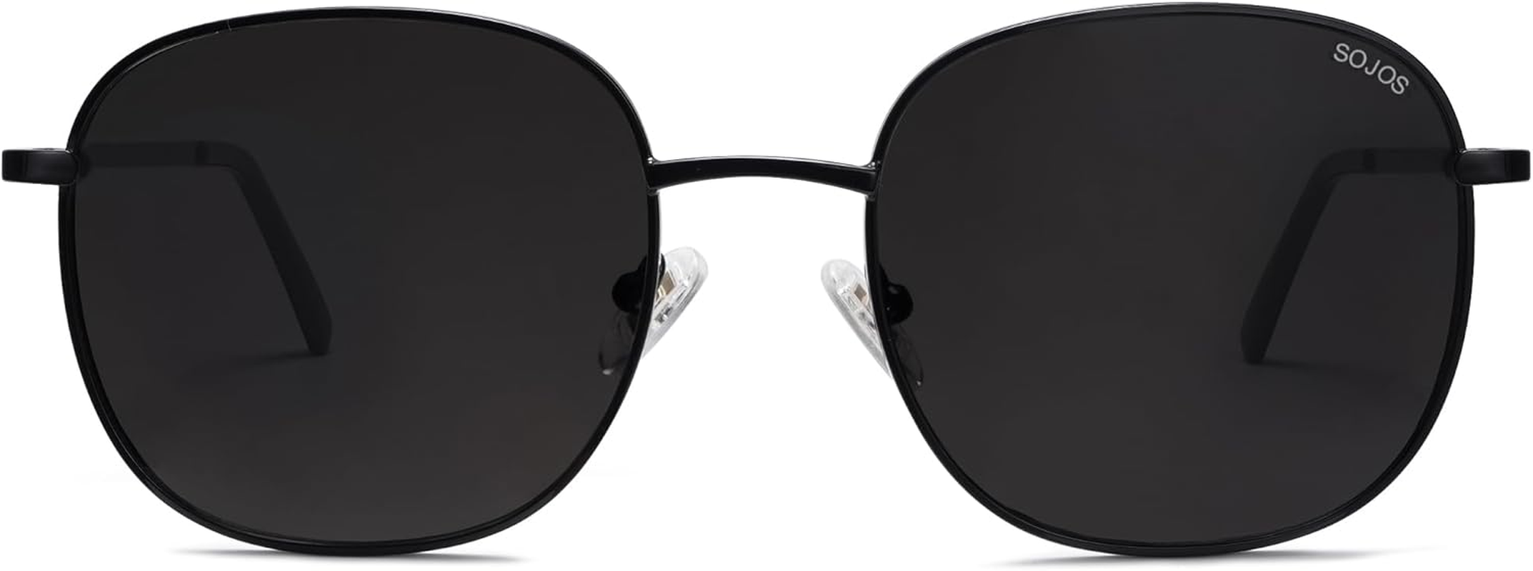 SOJOS Classic Square Sunglasses for Women Men with Spring Hinge Sunnies SJ1137