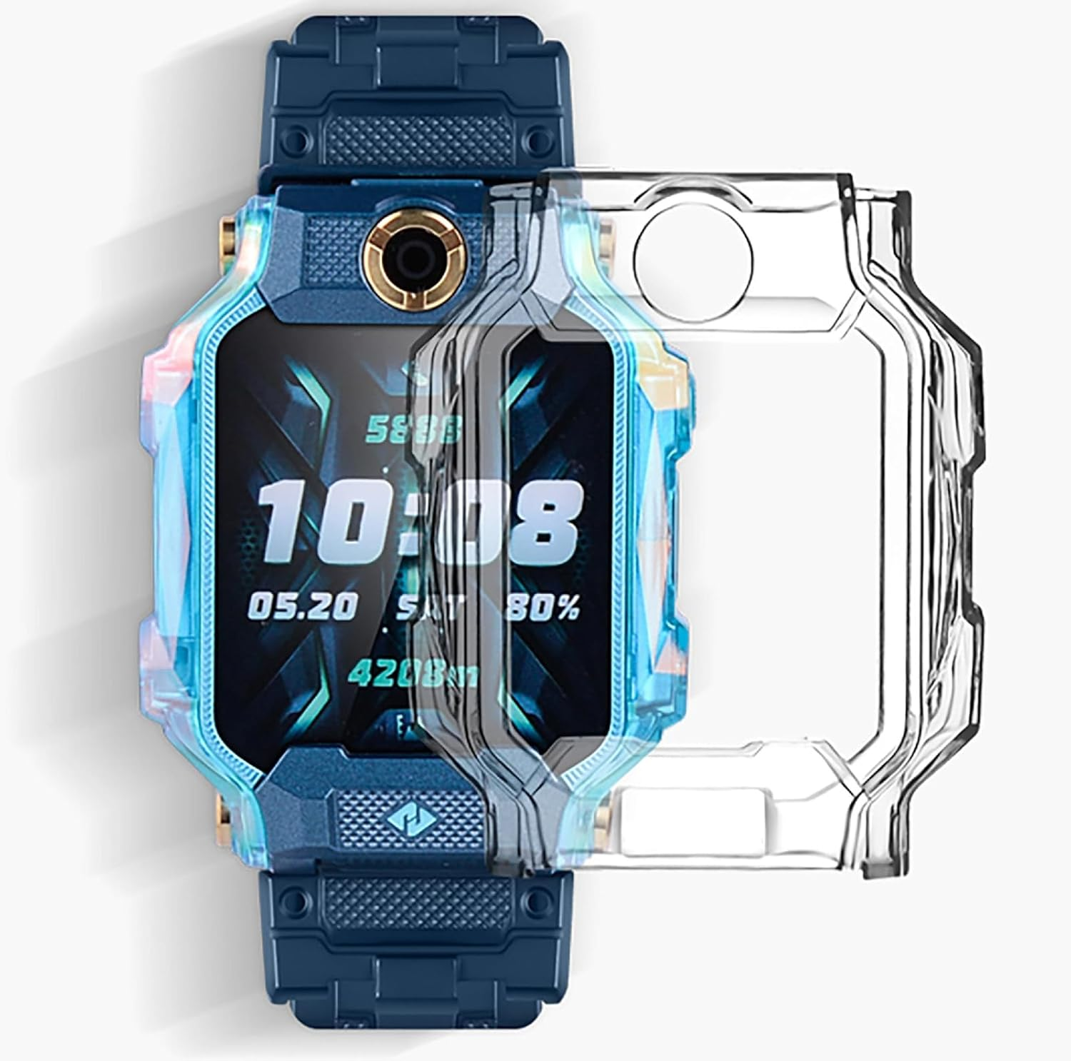 GIOPUEY Case Compatible with Imoo Watch Phone Z7, Soft TPU, Shock Resistant, Imoo Watch Phone Z7 Cover image number 6