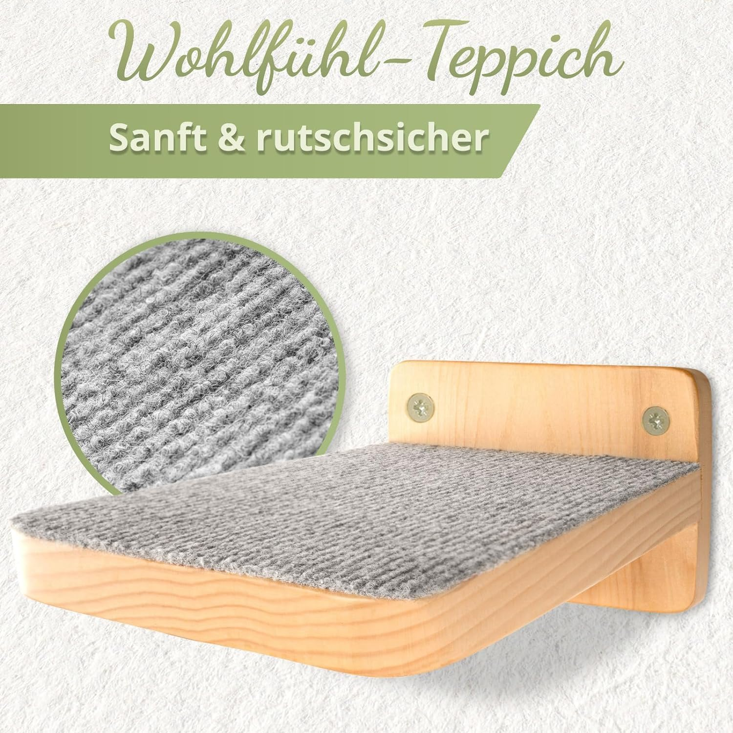 WOOWOOD&reg; Cat Climbing Wall | Cat Stairs Set of 3 | Cat Stairs Wall | Cat Climbing Wall Set | Cat Ladder | Cat Wall Climbing | Catwalk Cat | Cat Wall Climbing | M