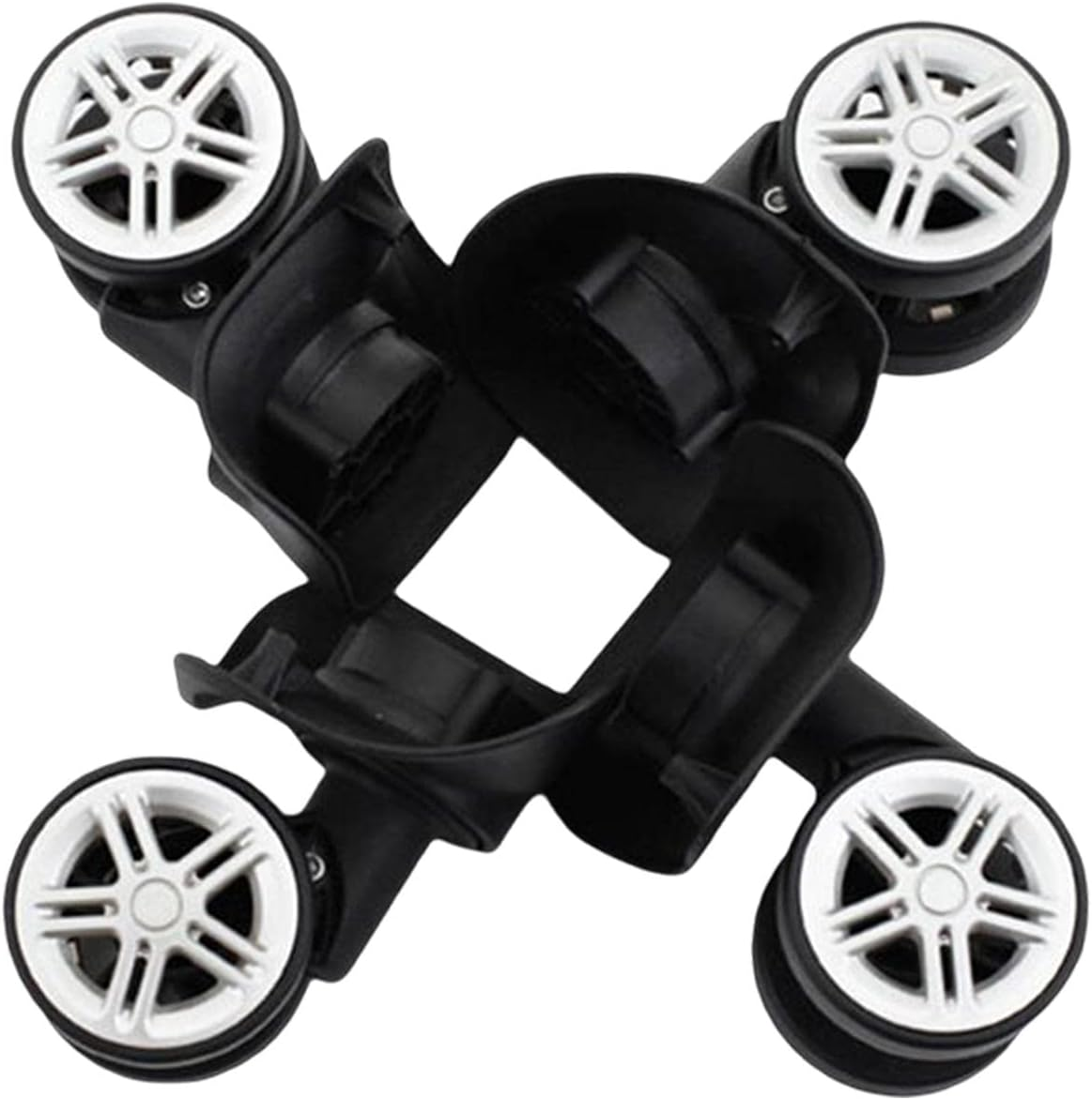 Ronyme 4 Pieces Luggage Suitcase Wheels Left and Right Swivel Wheel Spinner Wheels Accessory image number 5