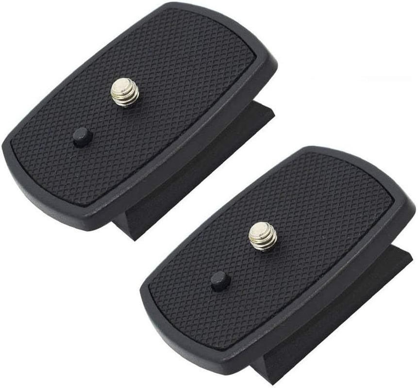 MJIYSGS 2Pcs Tripod Camera Mounts, Plastic Quick Release Plate, Pack of 2 Camera Clamps, Cam Clip Adapter Replacement image number 6