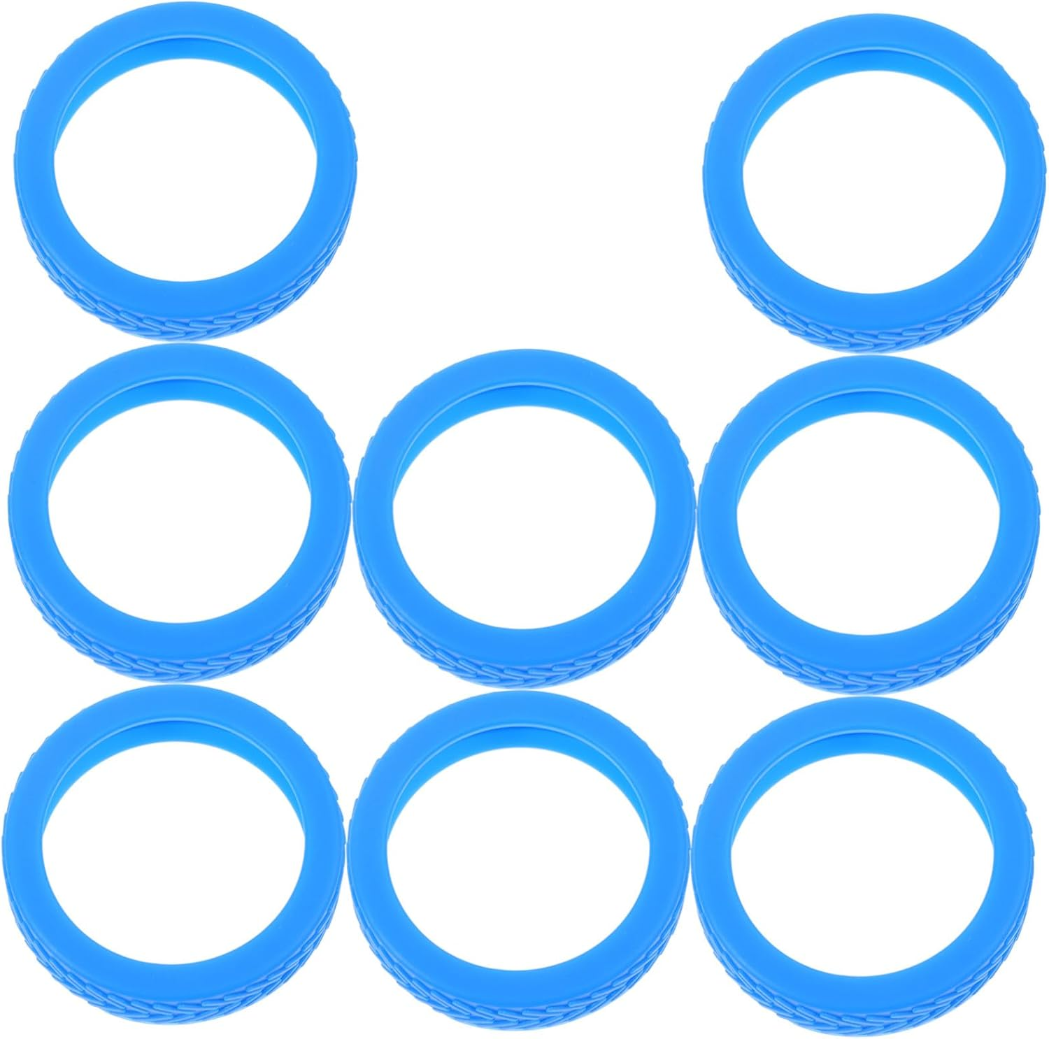 SHERCHPRY 8Pcs Silicone Luggage Wheel Covers for Suitcase Wheels Travel Floor Protectors Suitcase Feet Covers for Hardwood Floors image number 5