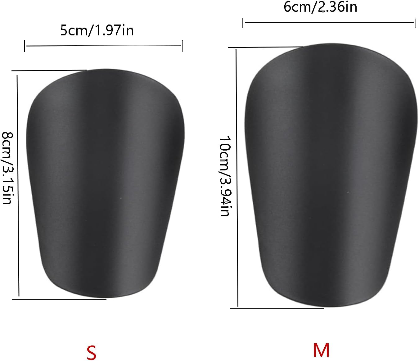 Taicols Mini Football Shin Guards, 2 Pair Mini Shin Guards Protective Equipment Shin Guards, Mini Soccer Shin Guard Mini Soccer Miniature Shin Guards Mini Shin Guards Shin Pads Football Shin Pads image number 5