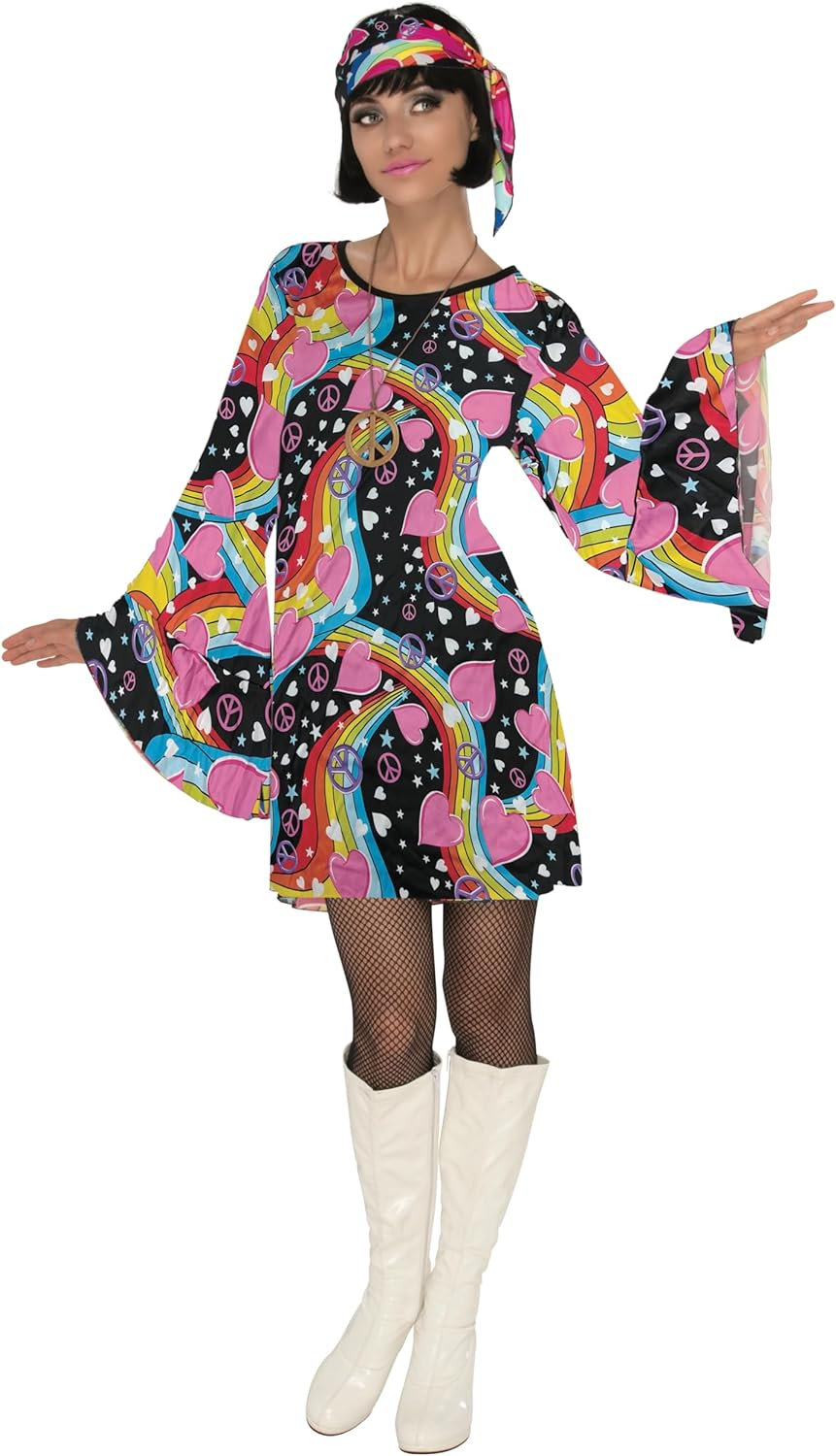 GO GO Girl Costume for Adults - Small image number 1