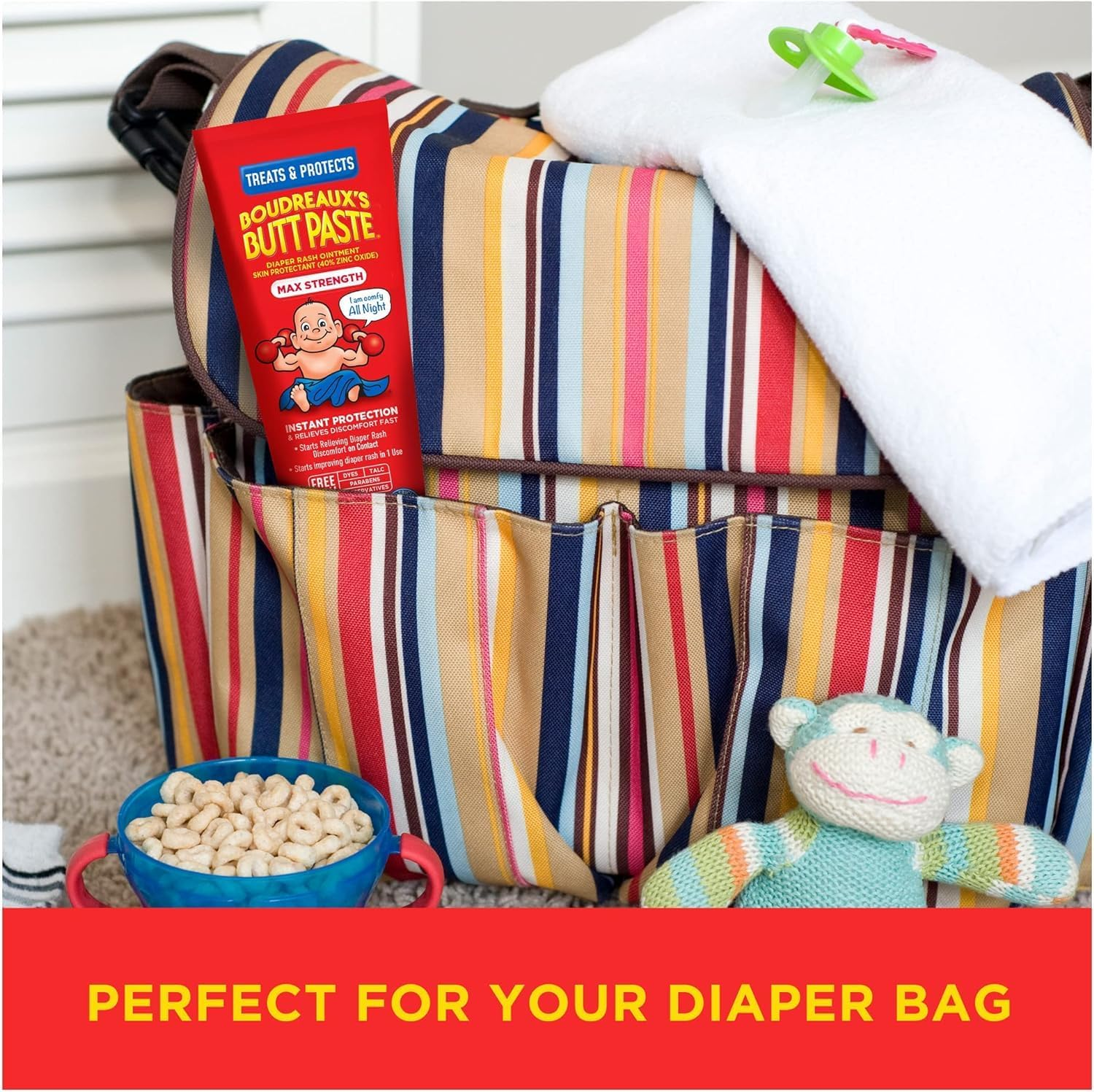 Boudreaux'S Butt Paste Diaper Rash Ointment | Maximum Strength | 4-Ounces Tube | 1-Unit image number 4