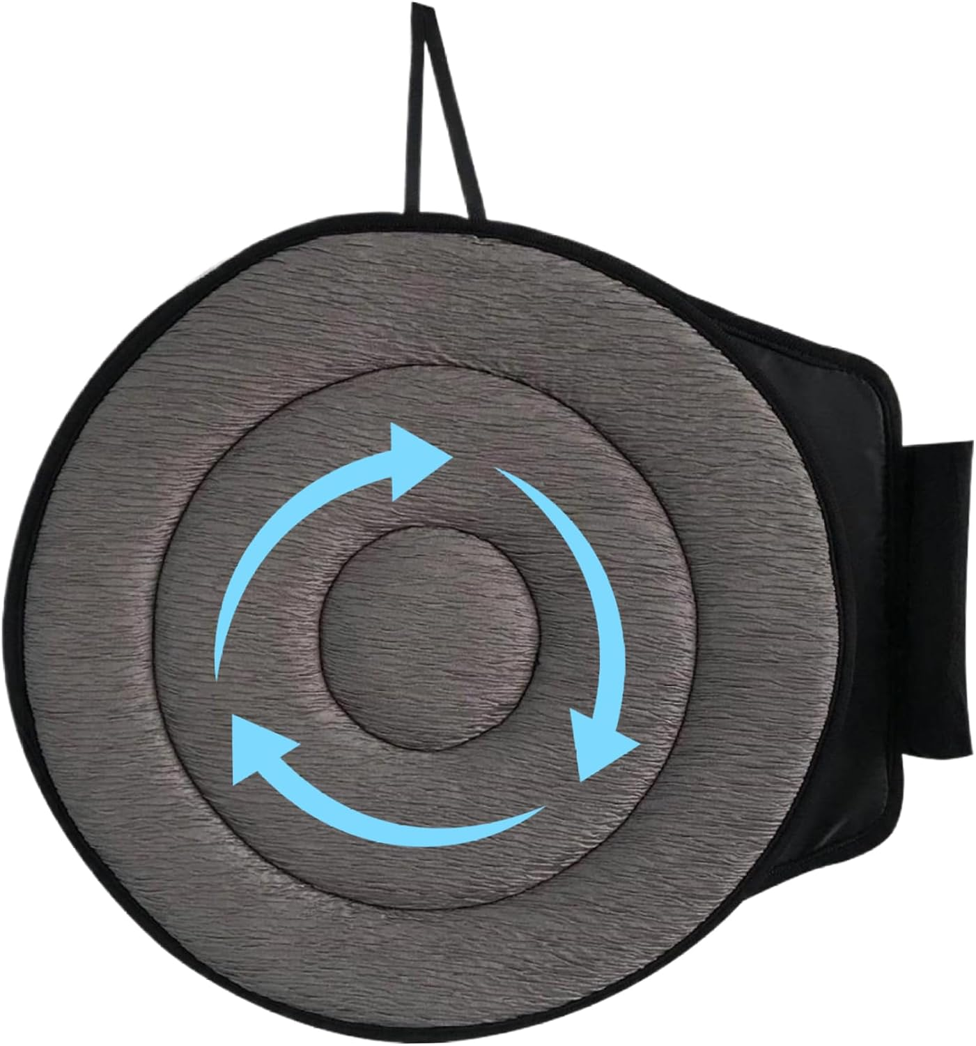 Portable Car Seat, Swivel Car Seat 18X16In Breathable Ergonomic 360 Rotating Cushion for for Elderly, Disabled, Pregnant Woman image number 5