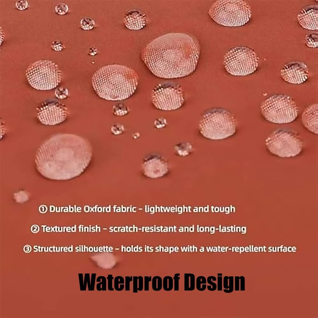 Waterproof 2-Way Commuter Bag - Convertible 3-In-1 Travel Tote/Backpack/Crossbody, Anti-Theft Hidden Pockets, Oxford Fabric image number 2