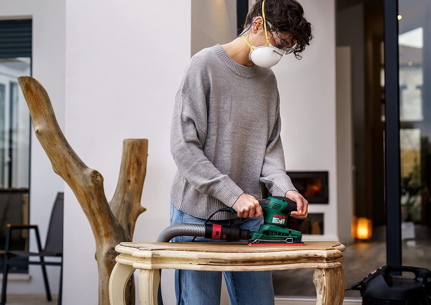 Bosch Accessories 1X Sanding Roll for Wood and Paint (93Mm X 5 M, Grit 120, Accessories for Hand Sanding) image number 5