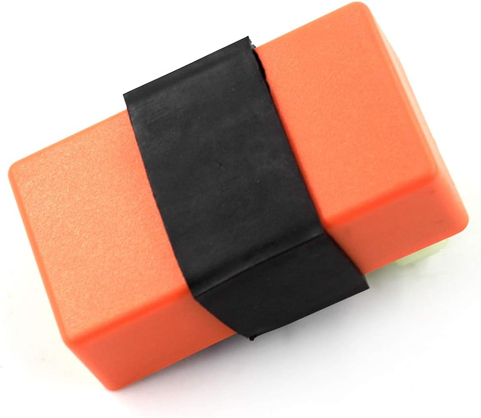 High Performance Racing AC Cdi Box 6Pin + Ignition Coil + 3 Electrode Spark Plug for GY6 50Cc 80Cc 125Cc 150Cc Moped Scooter ATV Go Kart image number 4