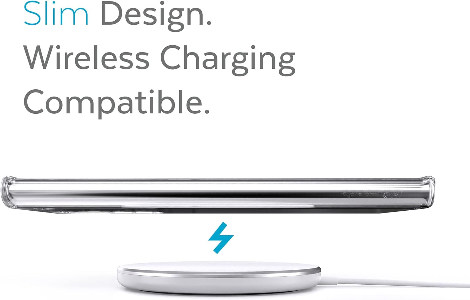 Speck Presidio Perfect Case for Samsung Galaxy S22 Ultra, Clear image number 6