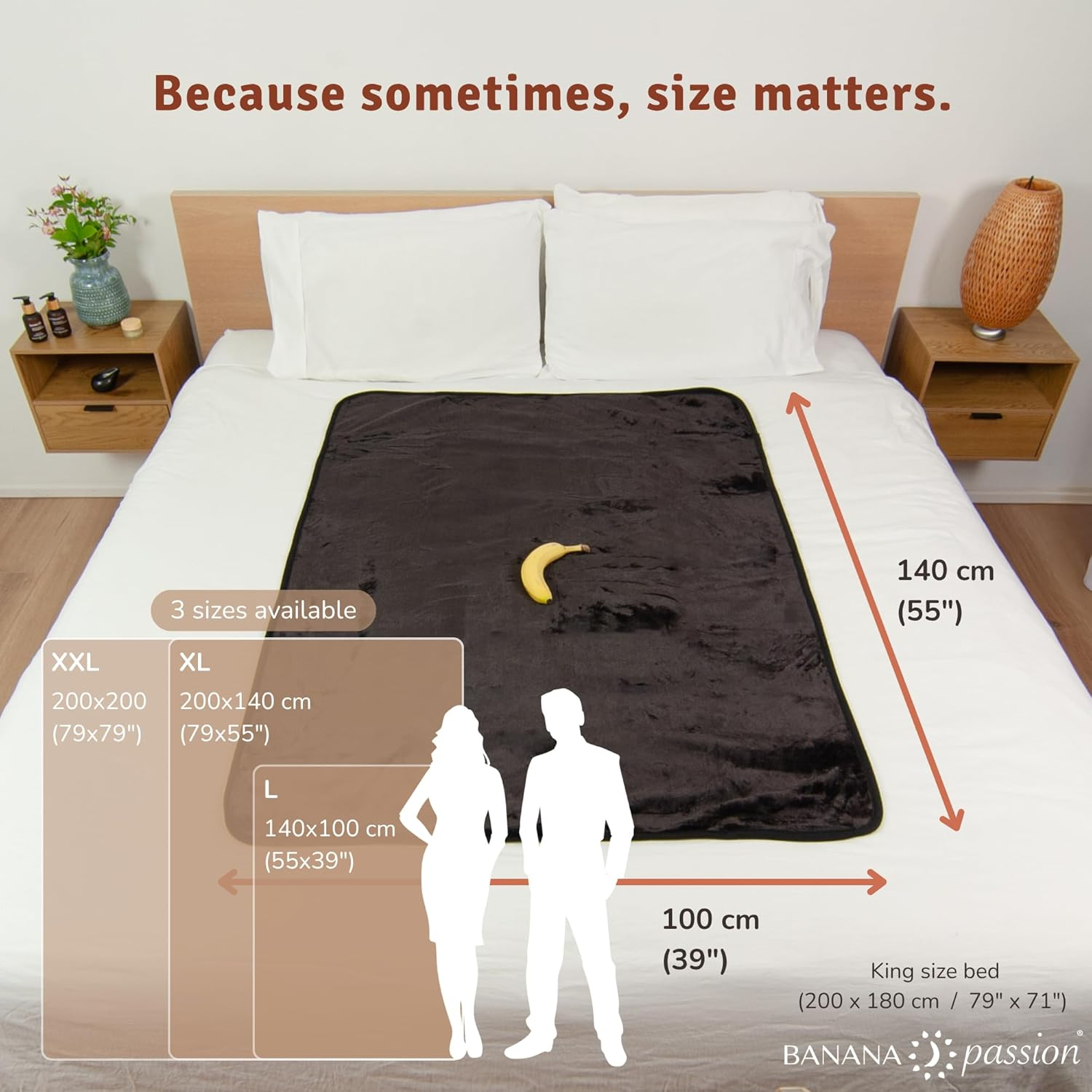 Velvety Waterproof Blanket, Black Large 140 X 100 Cm, Soft Waterproof Mattress Protector, Period Stain Proof Throw for Adults, Couples, Children & Dogs image number 2