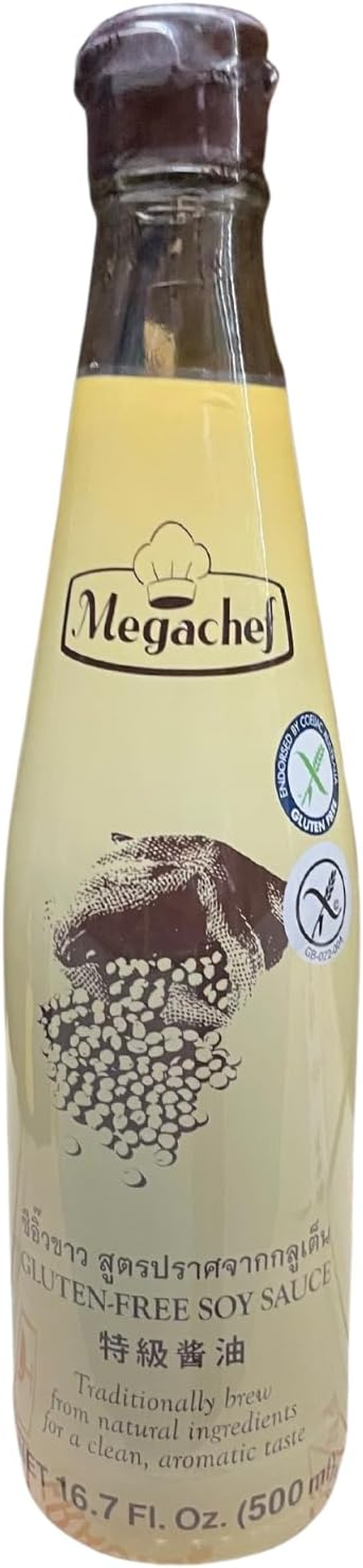 Megachef Gluten Free SOYA Sauce, 500 Ml