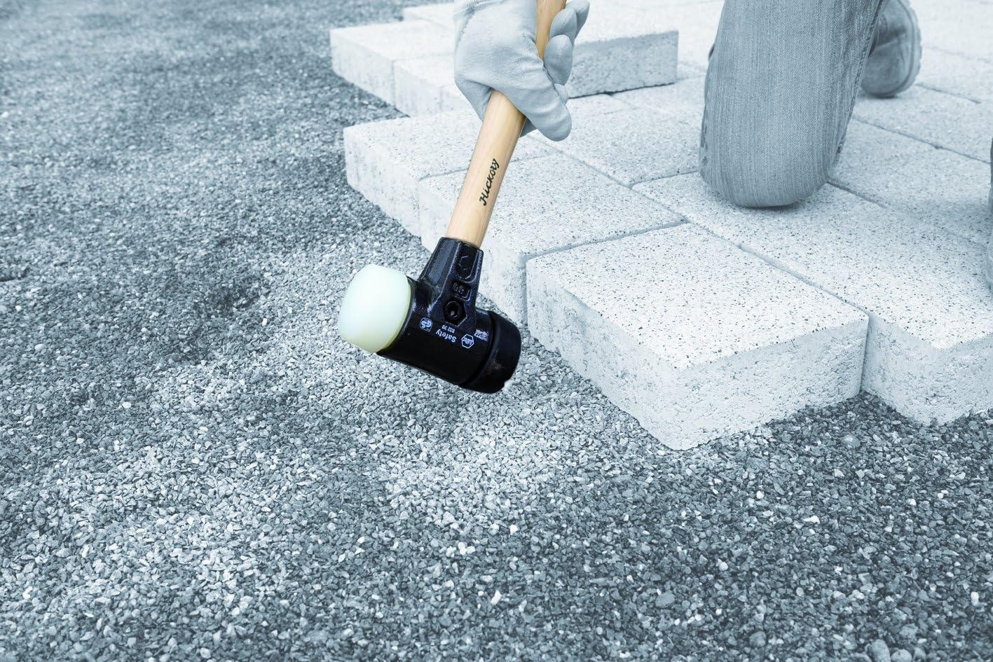 Wiha 832-55 Safety Medium Hard Soft-Faced Hammer, 40 Mm image number 1