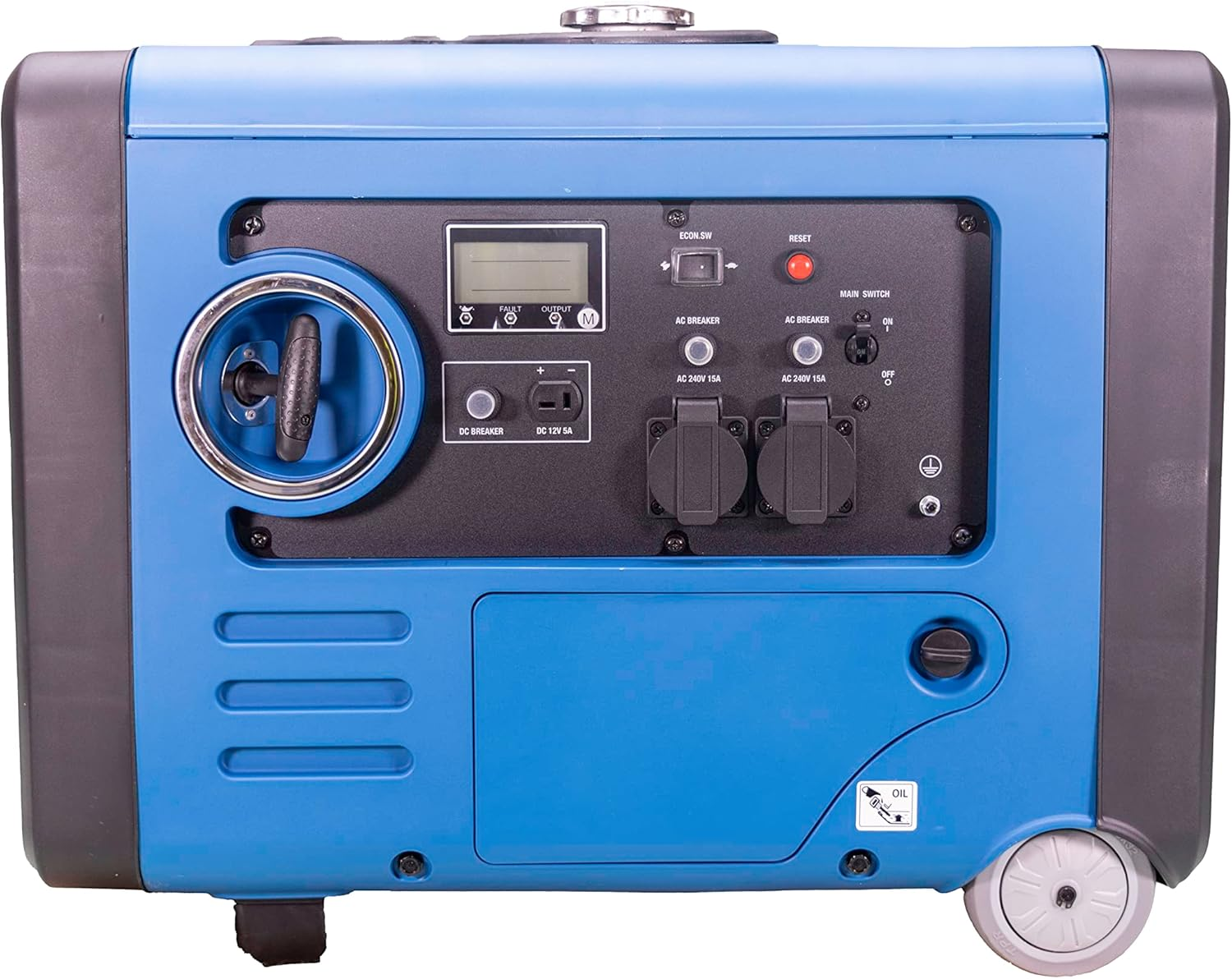 Hyundai Power 4000W Portable Petrol Inverter Generator image number 1