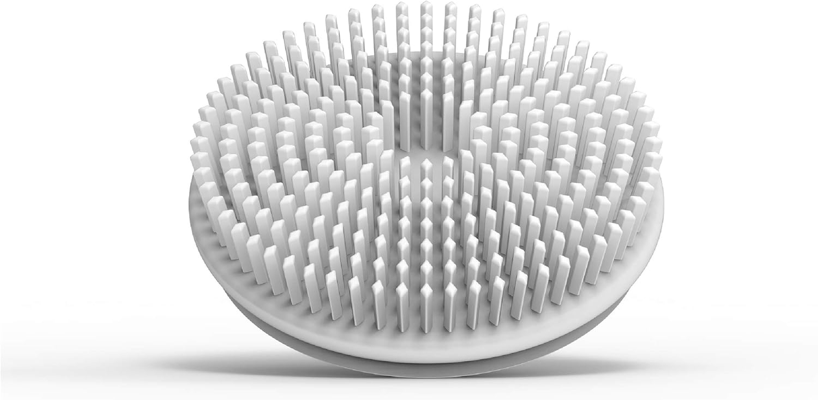 TAO Clean Replacement Sensitive Brush Head, Replacement Head (1 Head) &ndash; Sensitive Brush Replacement Head for the TAO Clean Electric Face Cleansing Brush and Cleaning Station, White/Blue image number 1