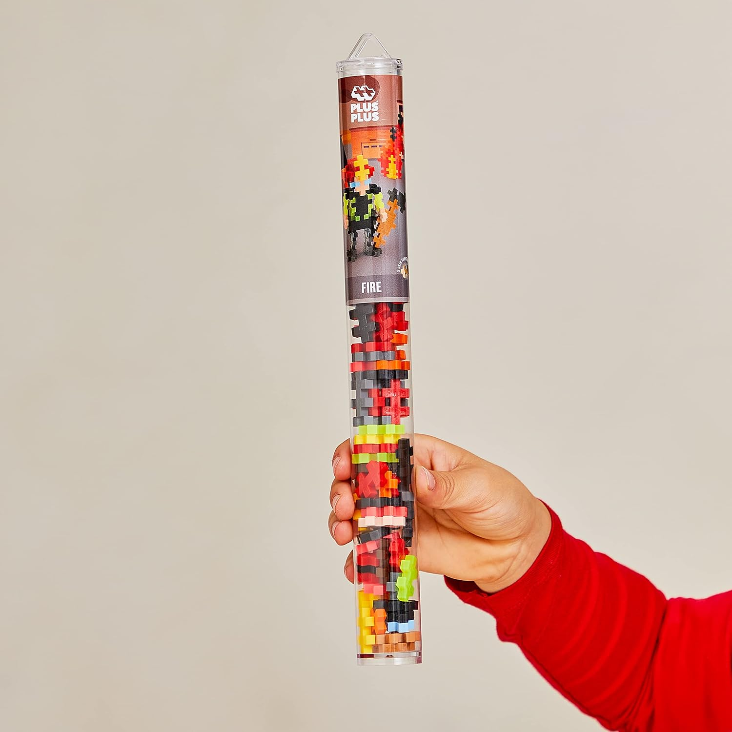 Plus-Plus Everyday Heroes Firefighter Building Block 100-Pieces Set