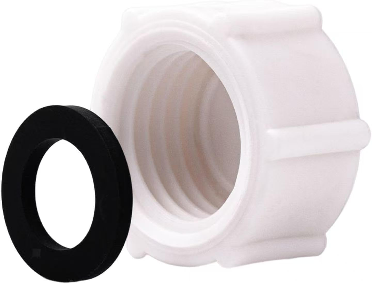 Drain Valve Cap Compatible with Intex Pools 11456 & 11385 Sand Filter Drain Cap with O-Ring for above Ground Pool, Drain Plug Cap for Sand Filter Pumps and Combo Replacement Parts,Sf90110-1,Sf60110-2 image number 1