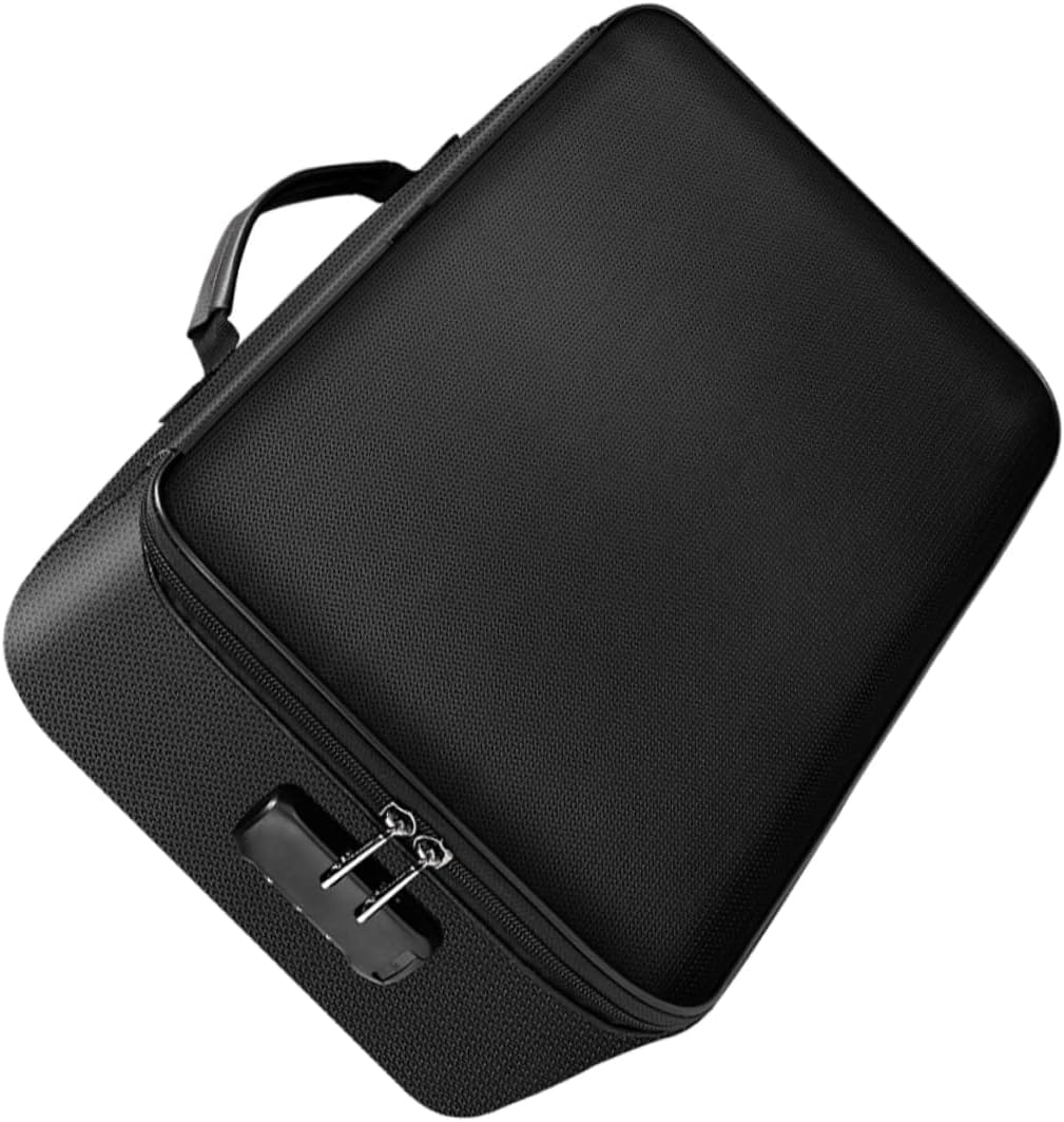 LIFKOME Fireproof Money Safe Document Bag Fireproof File Bag File Storage Pouch for Office image number 1