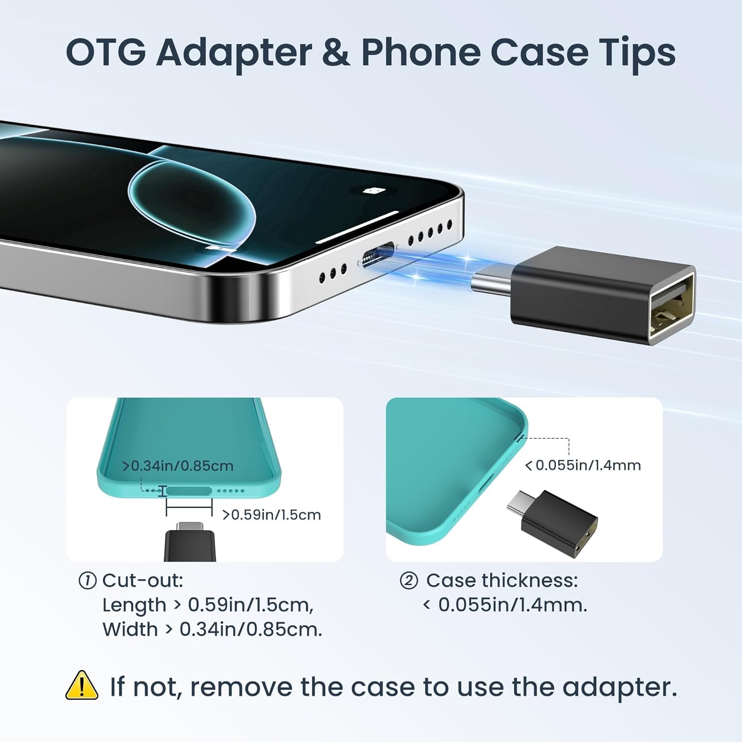 Elebase USB Charging Adapter Kit Box,Usb to USBC Adapter Set,Type C to USB 3.0 OTG Ios Micro Multi Portable Converter Case with 1Ft 100W Charger Cable for Iphone 16 15 Max Pro,Samsung Galaxy S25 Plus - Grey image number 7