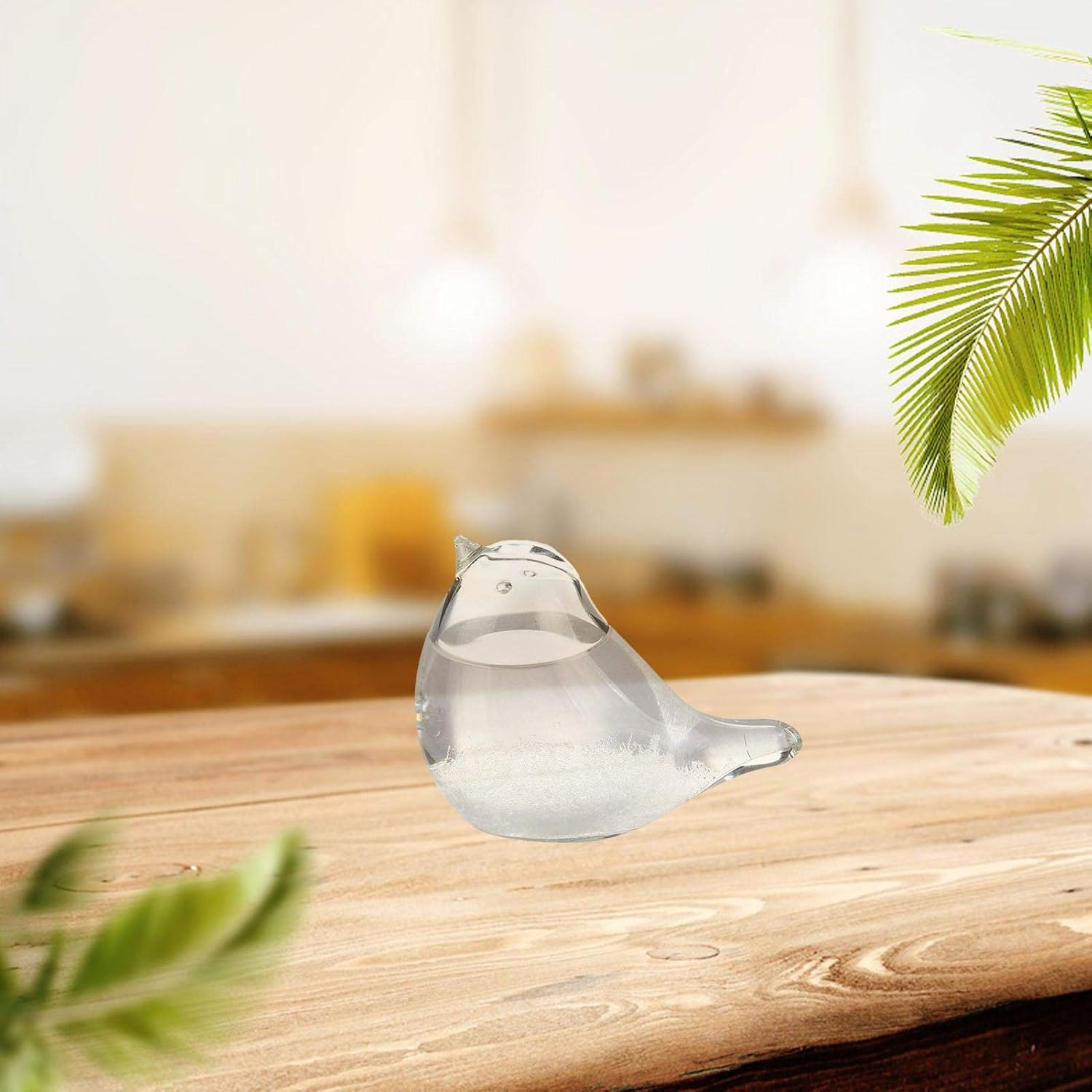 Storm Glass Weather Station | Craft Bird Shape Barometer Bottles Table Decoration - Weather Predicting Globe Storm Glass Cloud Forecaster for Home
