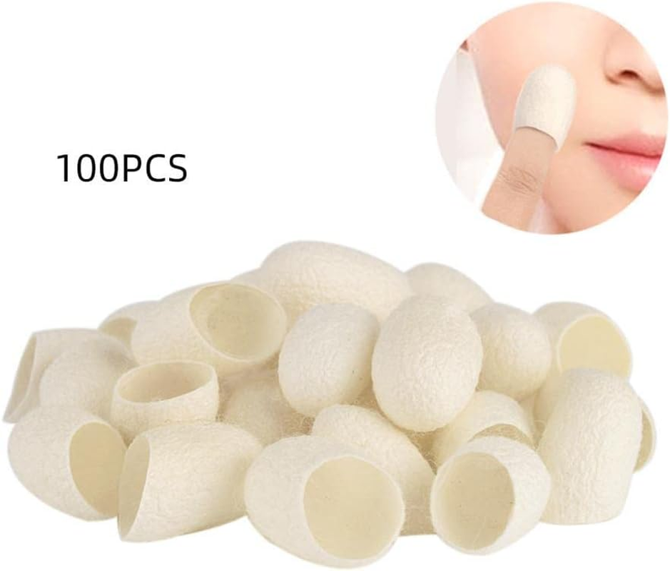 Lot 100X Natural Silkworm Cocoons Facial Scrub Balls Skin Care image number 6