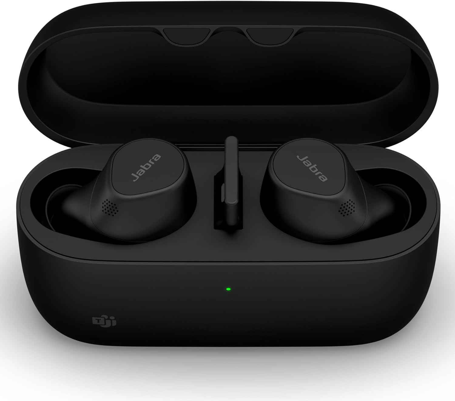 Jabra Evolve2 Buds - Wireless Earbuds - Noise Cancelling Earphones - Bluetooth with Mic + ANC - Teams Cert - Water Resistant Ip57-33Hr Batt - 20M Range - Optimized 4 AI True Wireless Ear Buds USB A image number 2