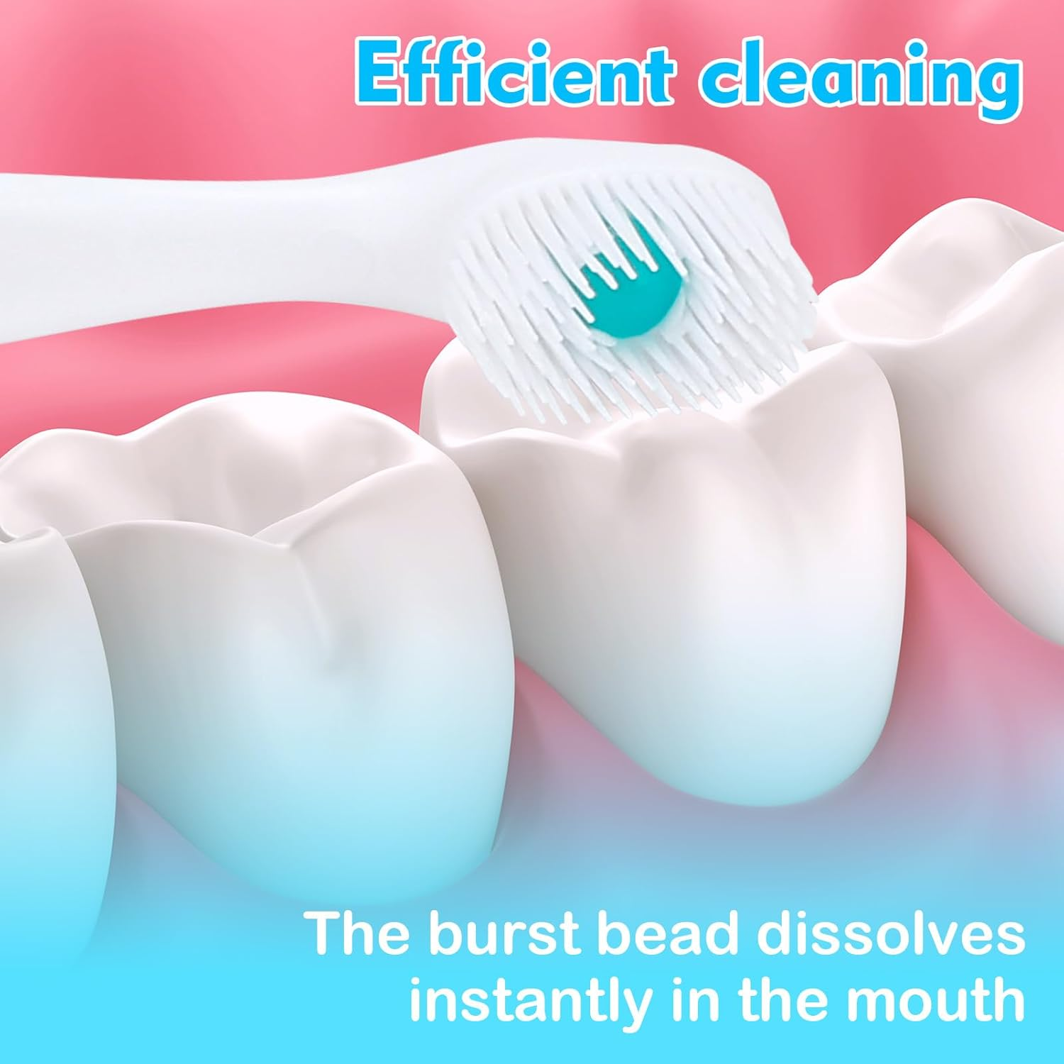 Disposable Mini Toothbrush - Travel Toothbrushes with Toothpaste Portable for Work or Travel Mint + Peach + Plum & Green (Mixed Flavor, 48 Count - 2 Pack)