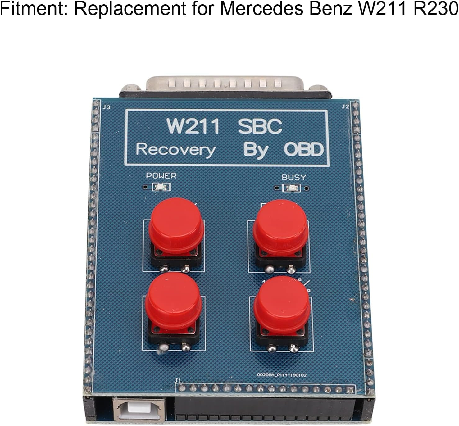 SBC Reset Tool, OBD2 SBC Reset Tool Metal ABS Repairing Device Replacement for W211 R230(Blue) image number 4