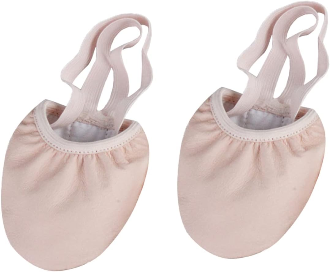 Gatuida 1 Pair Half Ballet Shoes Mop Slippers for Women Turning Jazz Shoes Womans Slippers Ladies Flats Sleepers Womens Slippers Womans Set of Feet Dancing