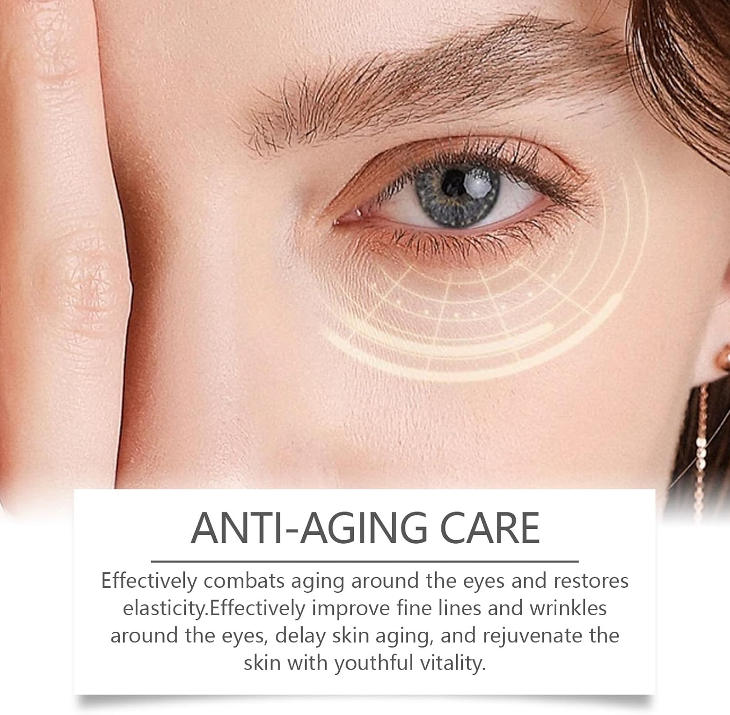 Frankincense Eye Roller Ball Essence Oil with Castor, Jojoba and Rosehip &ndash; under Eye Serum for Dark Circles, Puffiness, Wrinkles, Fine Lines &ndash; Anti-Aging Hydrating Eye Treatment Roller 10Ml (3Pcs)