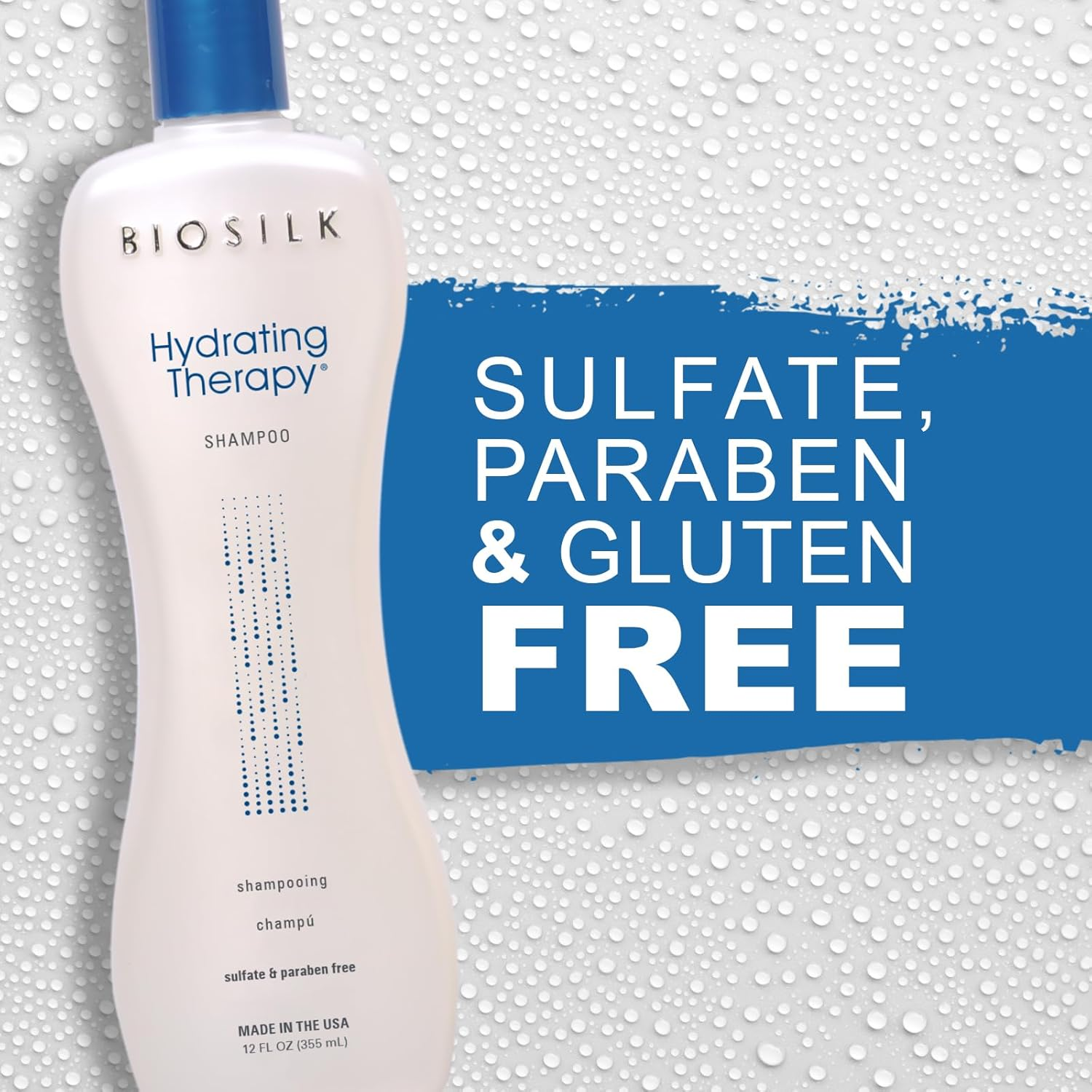 Biosilk Hydrating Therapy Shampoo, 355Ml image number 3