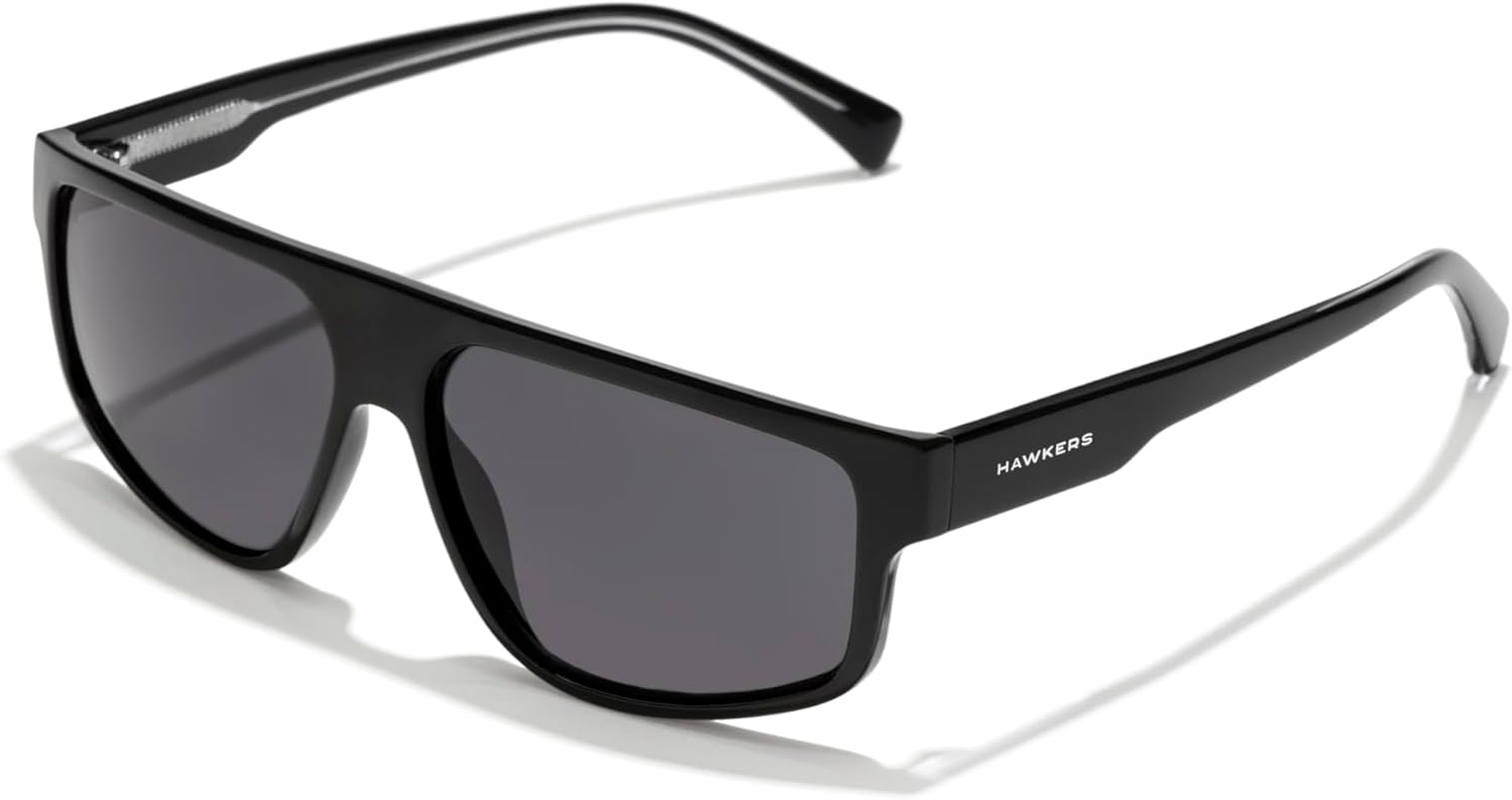 HAWKERS Sunglasses for Men and Women - Protection UV400 - ASTRO Model - Aviator and Rectangle Sunglasses