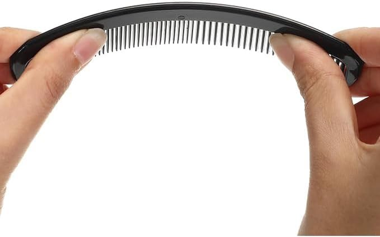 (6 Pack) 5" Pocket Hair Comb Beard & Mustache Combs for Men'S Hair Beard Mustache and Sideburns image number 6