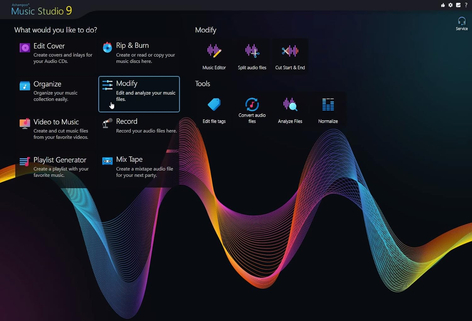 Audio Recorder and Editor - Professional Sound Studio for Recording, Editing and Playing All Common Audio Files: WAV, AIFF, FLAC, MP2, MP3, OGG for Windows 11, 10, 8.1, 7 image number 5
