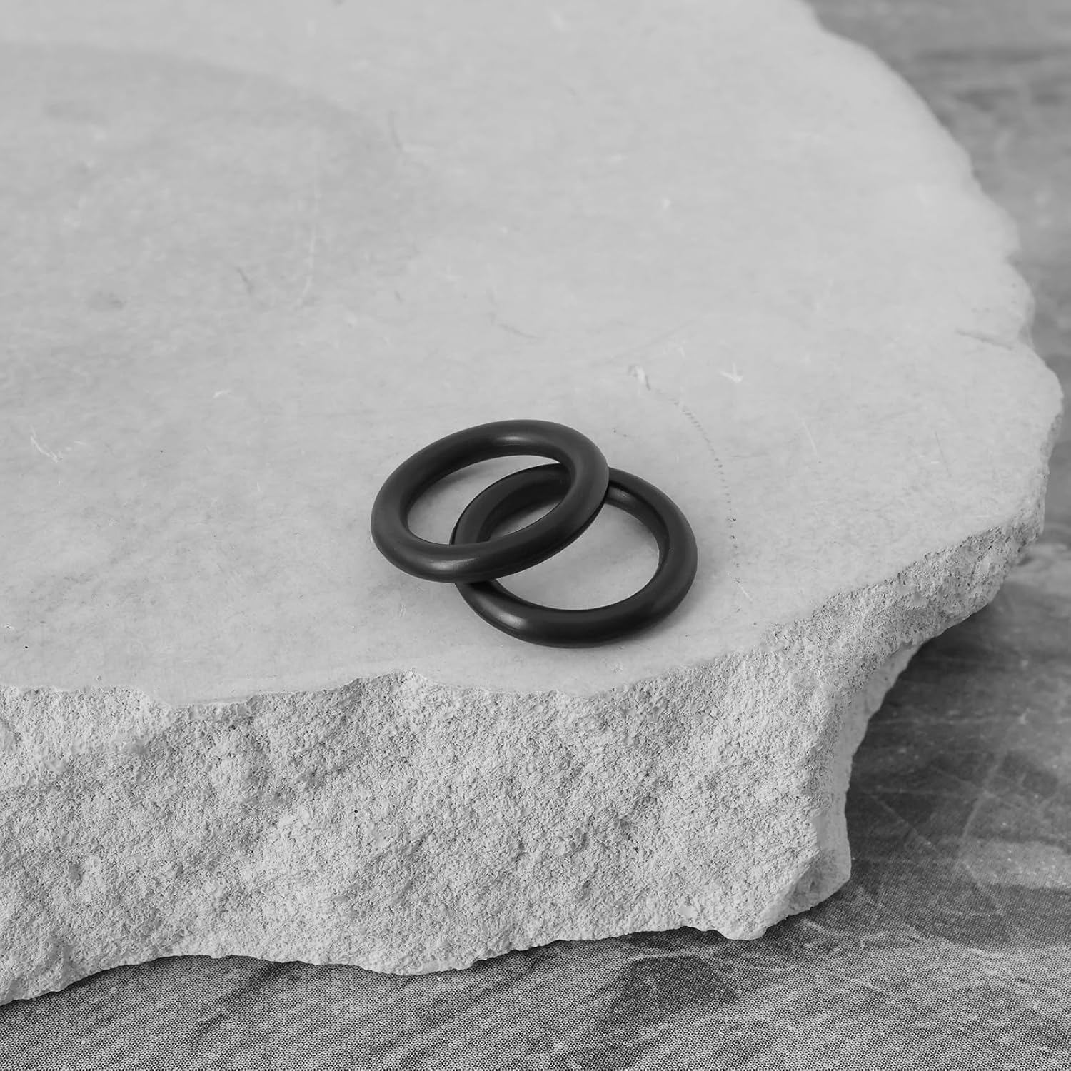 SING F LTD 50Pcs Figure Soldier Sealing O-Rings Compatible with 3-3/4-Inch Cobra G.I. Joe Action Figure Belts Black (15.8X11X2.4Mm) image number 3