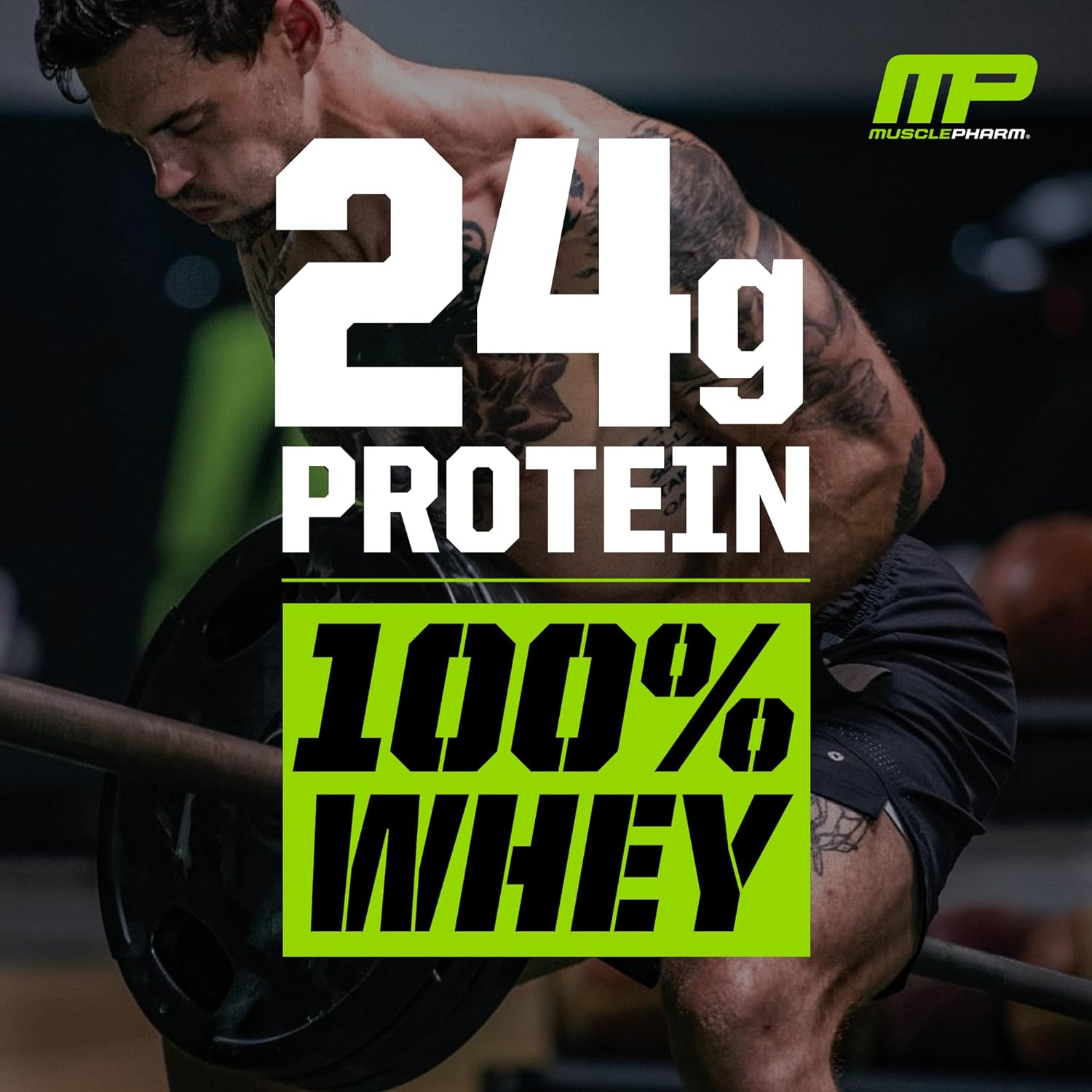 Musclepharm Combat 100% Whey Protein Powder, Strawberry, 5 Pound